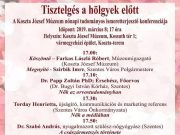 A Koszta József Múzeum nőnapi tudományos ismeretterjesztő konferenciája…