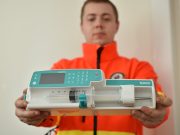 Új életmentő készülék a mentősöknek a Szentes-Csongrád Rotary Club segítségével…