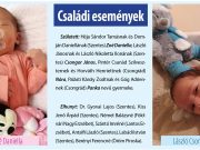 Családi események…