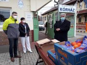 Karácsonyi ajándék a kórház dolgozói számára…