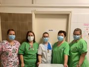 Szárítógépet kapott a szülészet a SzentesiAnyu közösségtől…