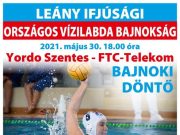 Gyertek szurkolni a bajnoki döntő visszavágójára….