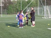 A mai napon is a gyakorlás dominált a Pusztai László Sporttelepen……..