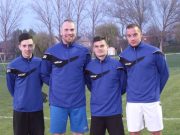 A Szentesi Kinizsi SZITE labdarúgói készülnek a hétvégi meccsdömpingre…….