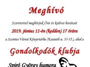 A városi könyvtár jövő heti programjai…