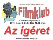 A filmklub holnap esti programja!…