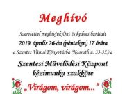 Holnap új kiállítás nyílik a városi könyvtárban….