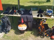 A műszaki ezred statikus és dinamikus búvárbemutatót tartott július utolsó hétvé…