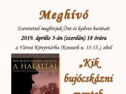 Holnap könyvbemutató. A kötet megvásárolható 1500 forintos áron a bemutató előtt…