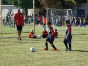 A jövő labdarúgói a sporttelepen…