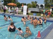 Mindenki aranyérmet kapott az első vízipók úszóversenyen…