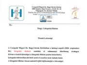 Látogatási tilalmat rendeltek el a szentesi kórházban szeptember 4-től…