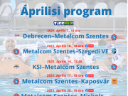 Nem április tréfa, 5⃣ bajnoki meccse lesz a hónapban férficsapatunknak. …