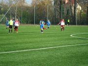 A Pusztai László Sporttelep Műfüves pályáján tart még az U-18-as leány mérkőzés …