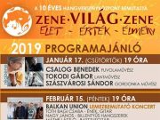 2019-ben is várja Önt a 10 éves Hangversenyközpont…