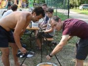 Finn típusú halászlé is rotyogott a Tisza partján