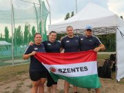 Veiland Violetta az országos bajnok súlylökésben…