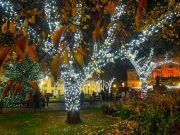 Felkapcsolták a város díszkivilágítását…
