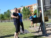 Váradi Krisztina a Szuper Liga döntőben…