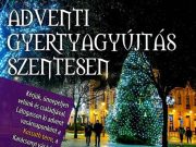 Adventi gyertya gyújtás Szentesen…