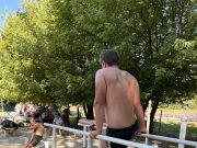 Csapatépítésen a fiúk is…