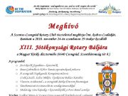 Jótékonysági Rotary bál lesz Csongrádon…