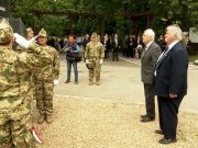 Hősök napi megemlékezést és koszorúzást tartottak hétfőn délelőtt Szentesen az …