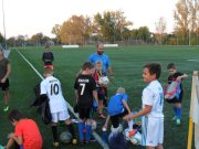 Ma délután ismét a szorgos munkáé volt a főszerep a pályán….