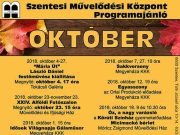 Októberi programajánló…
