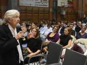 Bácskai Mihályné Erzsike néni gondolatai a 40. éves irodalmi- drámai tagozat ünn…