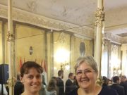 Minősített Könyvtári Cím díjátadóján a Minisztérium Tükörtermében….