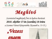 Egy különleges este története Gilicze Andrásné református lelkésszel….