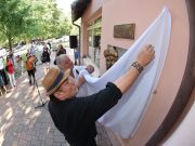 Csontváry emléktáblájának avatása…