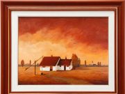 Kispálné Fejes Erzsébet-Egy tanya alkonyon…