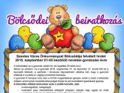 Bölcsődei beiratkozás…