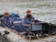 A hidegben is folyik a kiképzés…