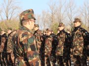 Az alapkiképzés első számonkérése…