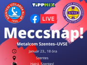 Jön az év 2⃣. mérkőzése, kövesd élőben a Szentes TV oldalán….