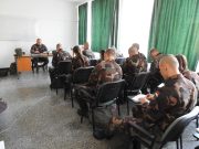 Szentesen, az október elején kezdődött alapkiképzésen résztvevő állomány különbö…