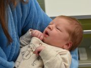 Balázs az első szentesi baba az újévben…