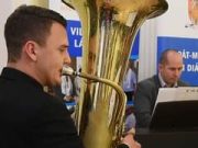 Kovács Péter tubás műsora a Rotary Bálon…