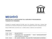 A Szentesi Helyi Akciócsoport Egyesület és a Széchényi Programiroda tájékoztató …