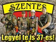 „Fütyülnek a golyók, kattognak a géppuskák, ordítanak az ágyúk, de ő csak egyene…