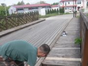 Megújul a híd Kolontáron…