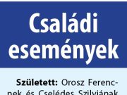 Családi események…