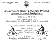 Idén is megrendezi a Dobos András Kerékpártúrát az Árpád Szabadidős Sportklub. A…