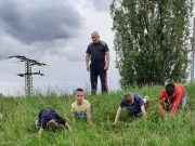 Szabadtéren edzenek…