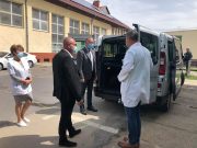 Új kisbusszal gazdagodott a kórház…