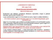 Megnyit a mindszenti piac!…