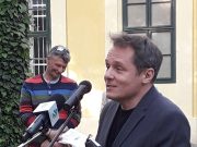 Időkapszulát helyeztek el az épülő Őze Lajos Emlékház előtt…